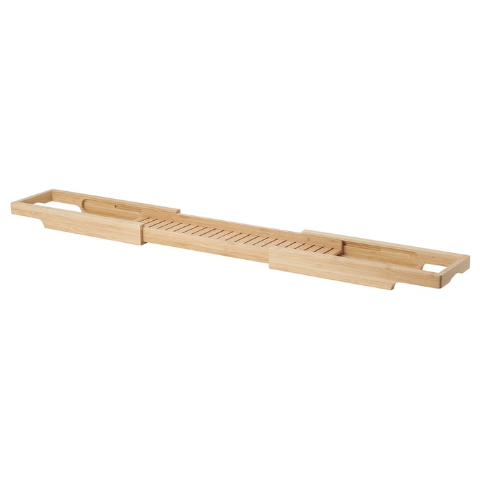 HAVERN bath rack, extendable, bamboo IKEA