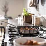 HEMKOMST Frying pan, stainless steel/non-stick coating, 32 cm