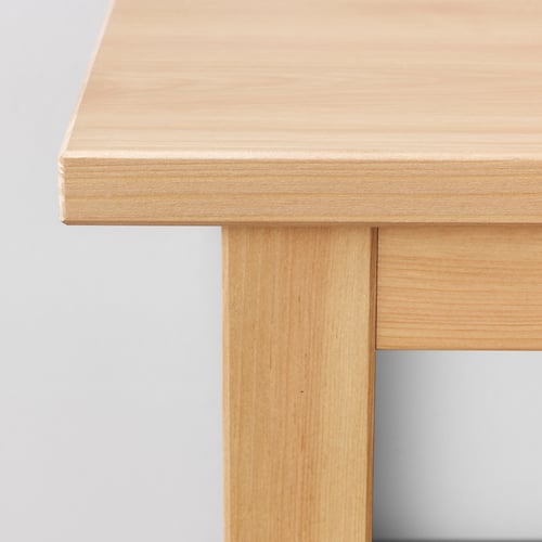 HEMNES Coffee table, light brown, 90x90 cm IKEA