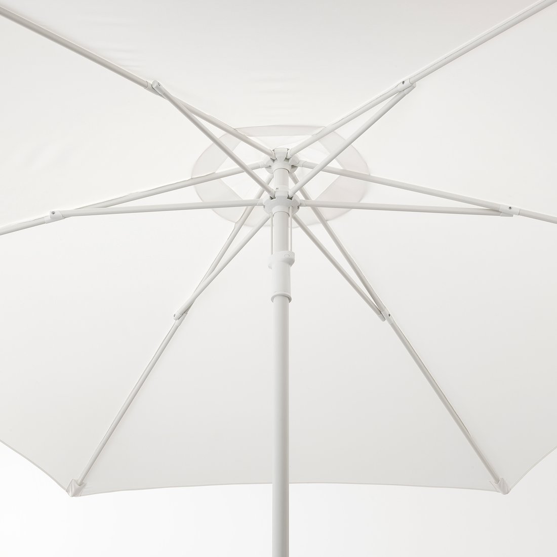 HÖGÖN Parasol, white, 270 cm IKEA