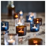 HÖSTAGILLE Candle holder, assorted colours, 6 cm