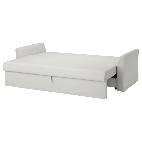 HOLMSUND Three-seat sofa-bed, Orrsta light white-grey - IKEA