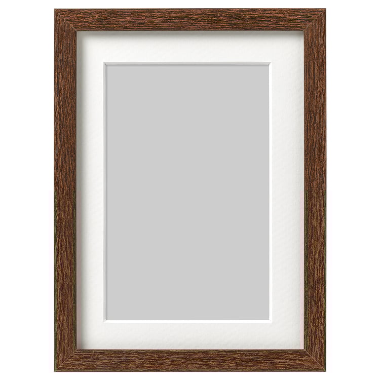 HOVSTA frame, medium brown, 13x18 cm IKEA