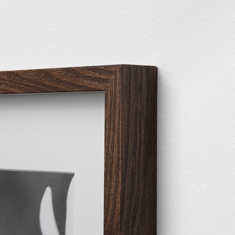 HOVSTA Frame, medium brown, 30x40 cm IKEA