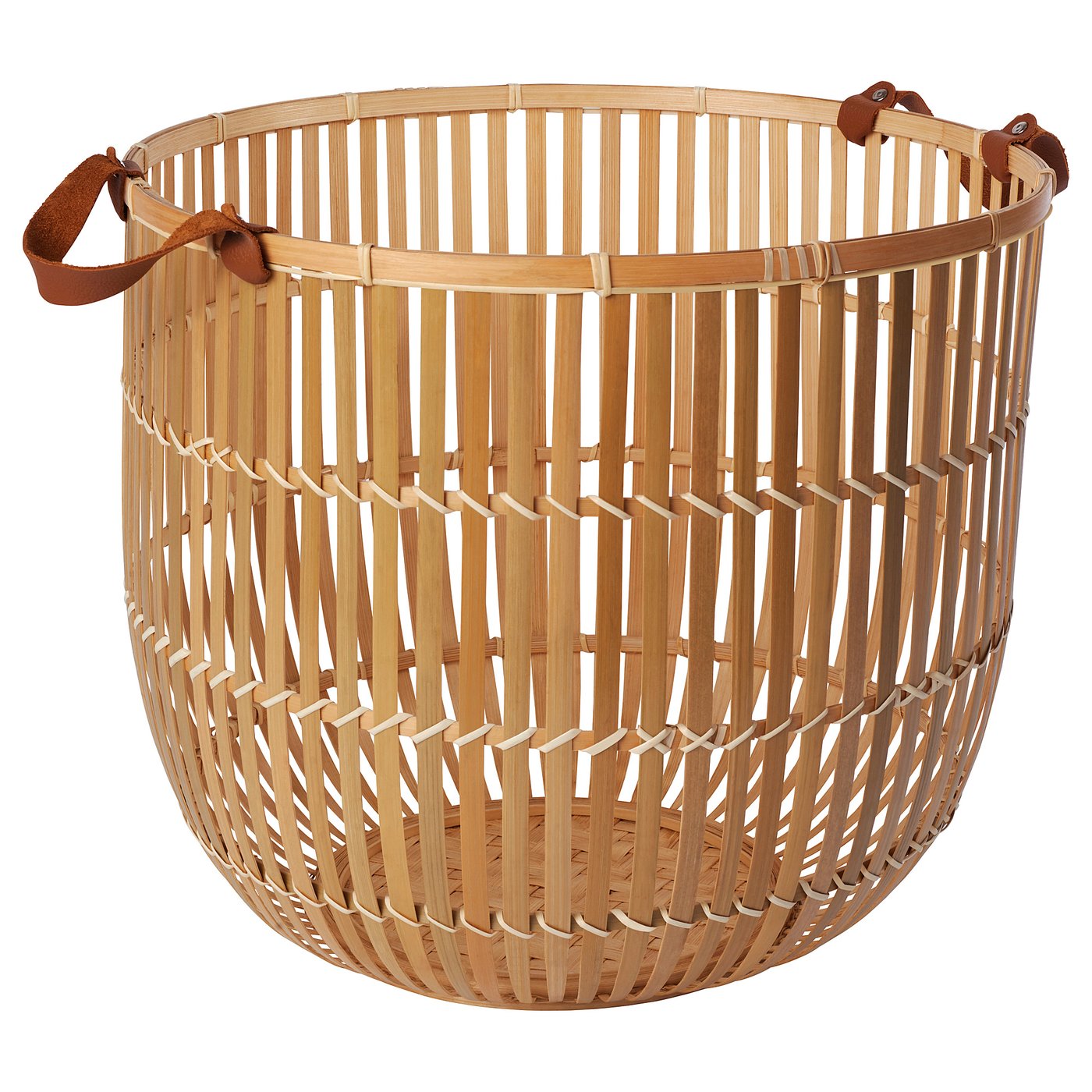 HURRING Basket, bamboo natural IKEA