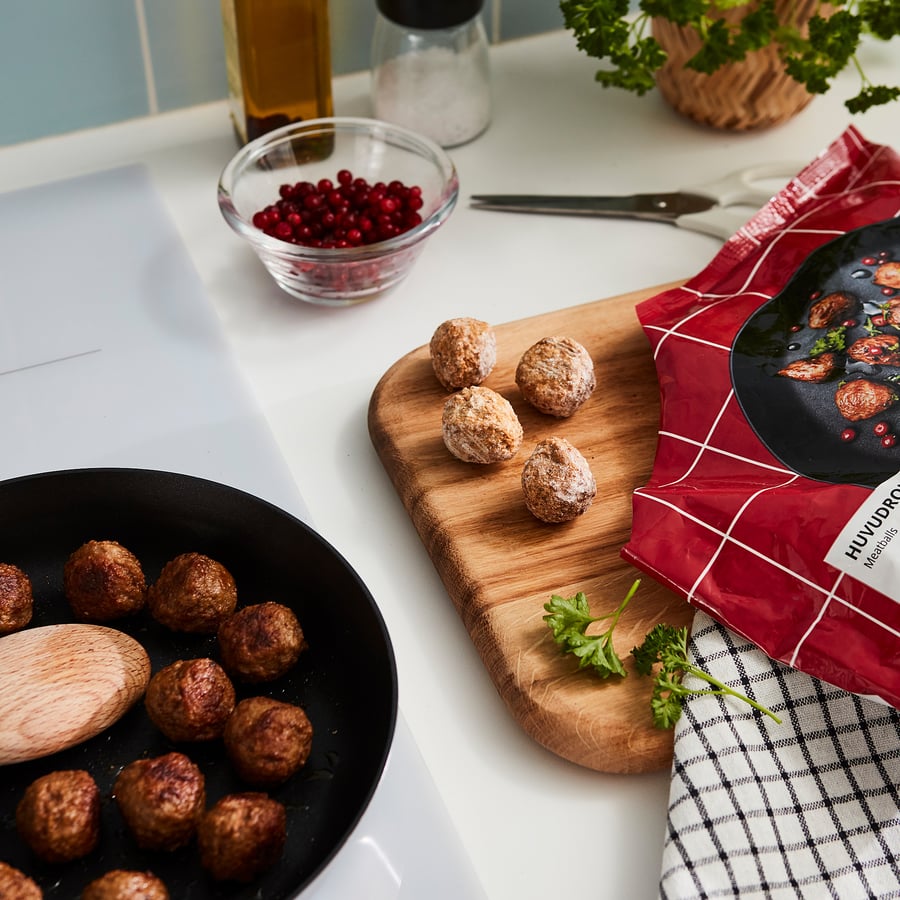 HUVUDROLL meatballs, frozen, 1000 g IKEA