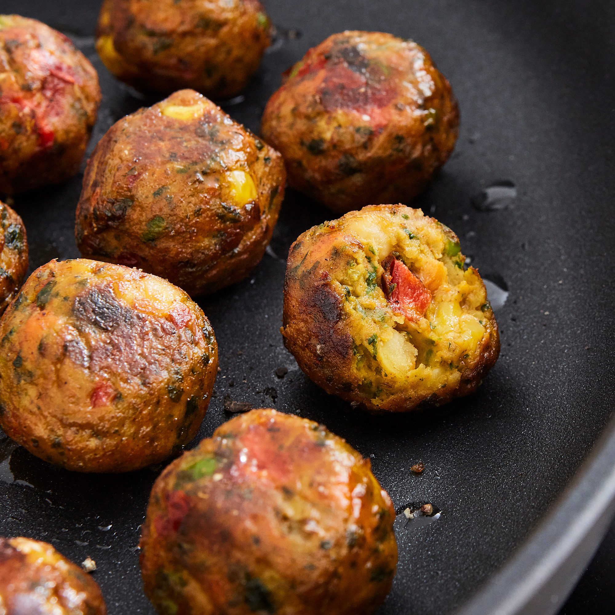 HUVUDROLL Vegetable balls, frozen, 500 g