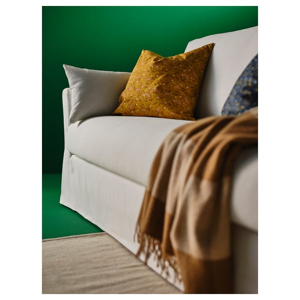 HYLTARP 3-seat sofa, Hallarp white