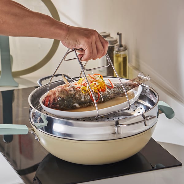 IDEALISK Dish clamp, stainless steel