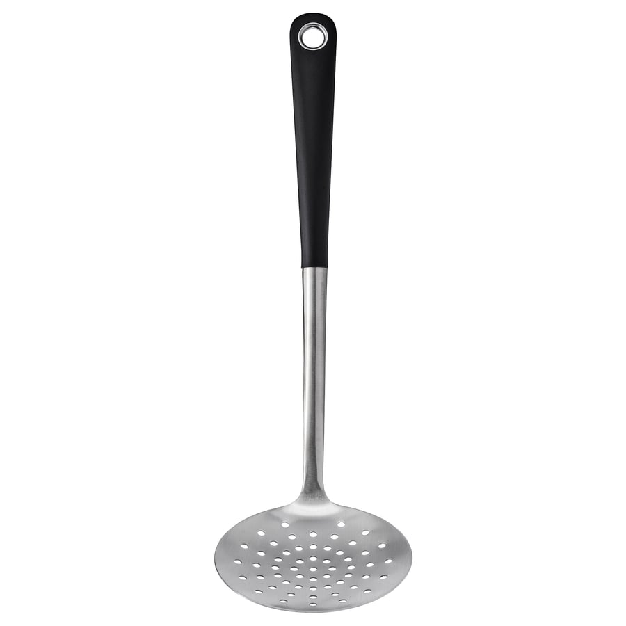 IKEA 365+ HJÄLTE skimmer, stainless steel/black IKEA
