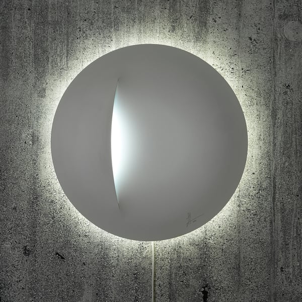 IKEA ART EVENT 2021 LED wall lamp, white, 40 cm IKEA