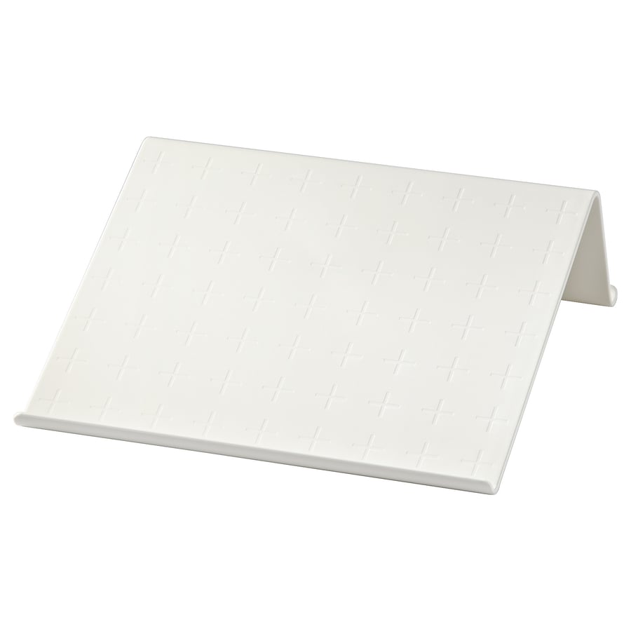ISBERGET Tablet stand, white, 25x25 cm IKEA