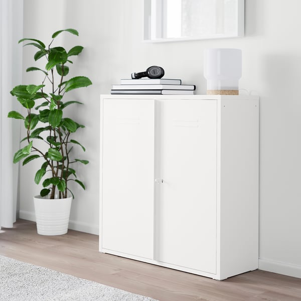 ivar cabinet with doors white 80x83 cm ikea