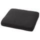 JÄRPÖN/DUVHOLMEN Chair cushion, outdoor, anthracite, 50x50 cm