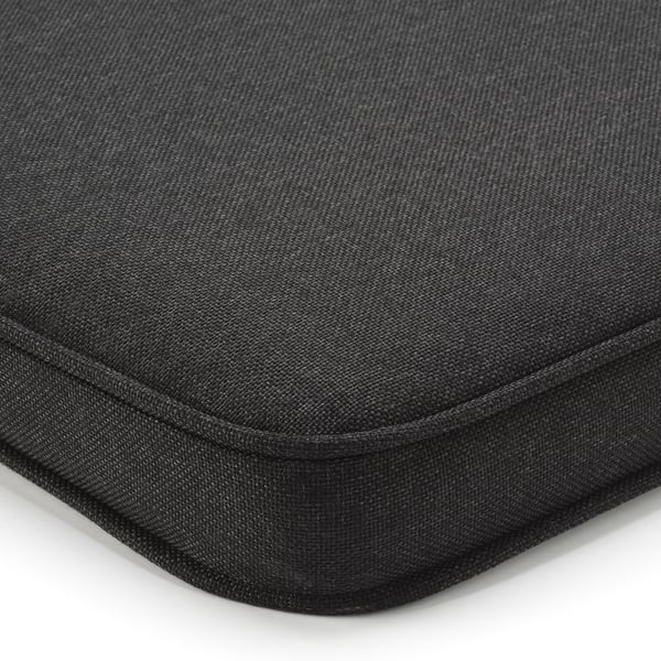 JÄRPÖN/DUVHOLMEN Chair cushion, outdoor, anthracite, 50x50 cm