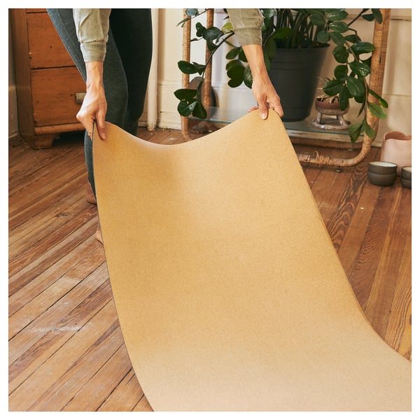 KÅSEBERGA Yoga mat, cork, 183x61 cm IKEA