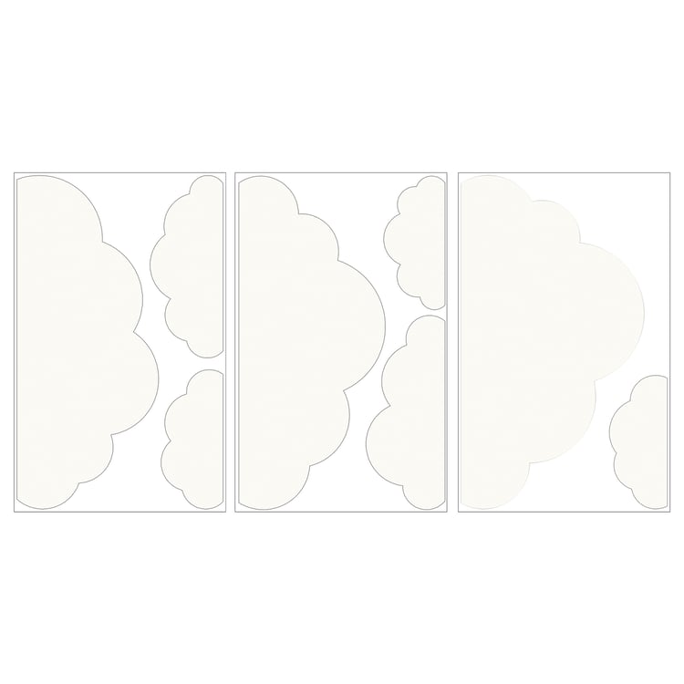 KINNARED Decoration stickers, cloud IKEA