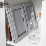 KLIPSK Bed tray, grey