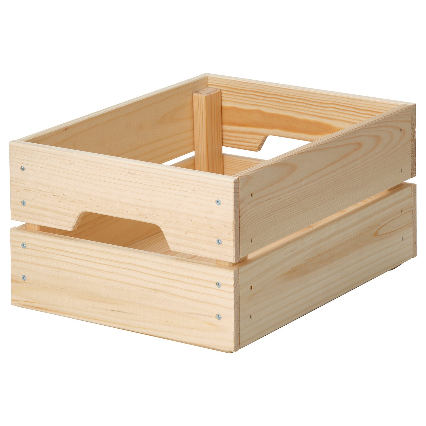 KNAGGLIG Box, pine, 23x31x15 cm - IKEA