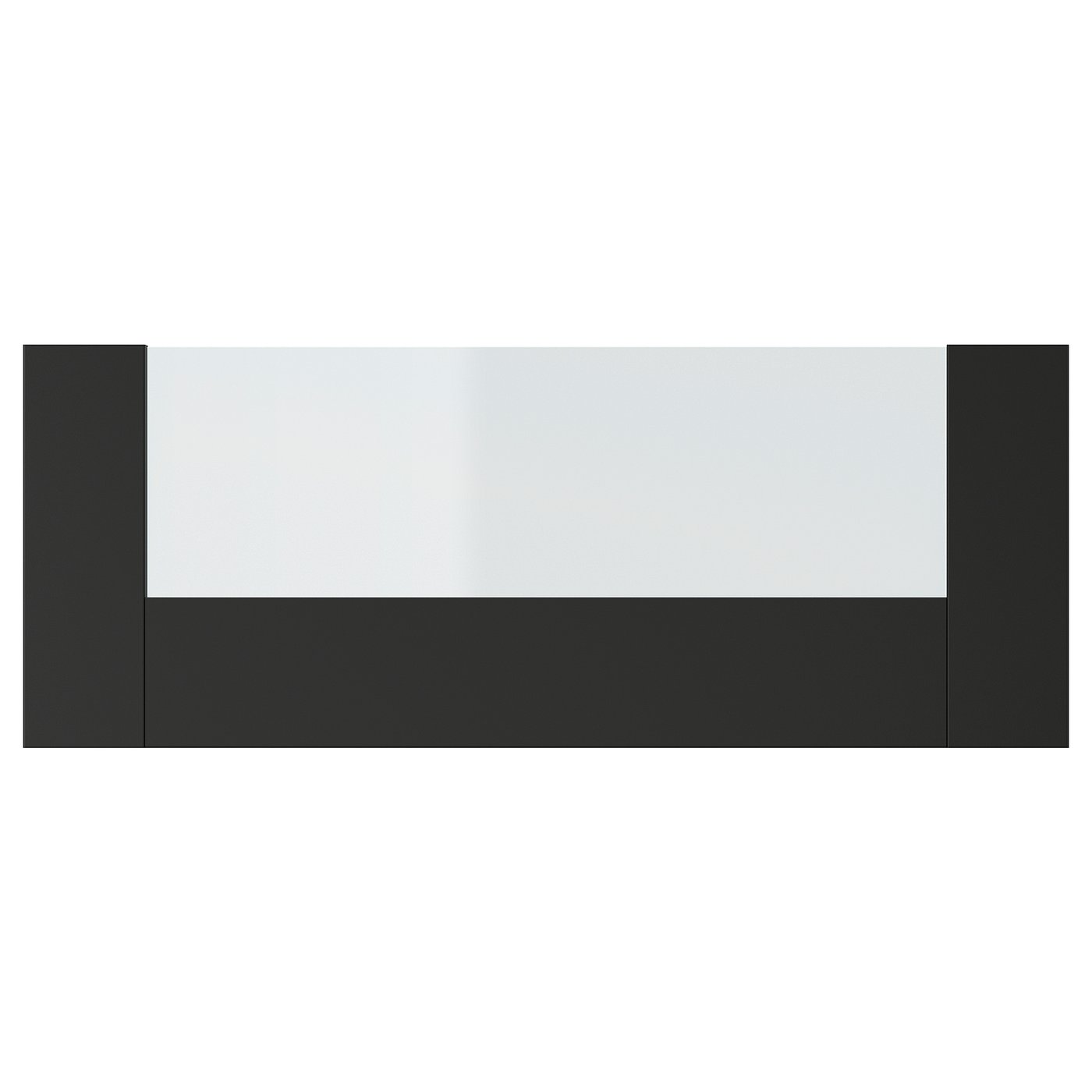 KNIVSHULT Drawer front, high - dark grey 60 cm
