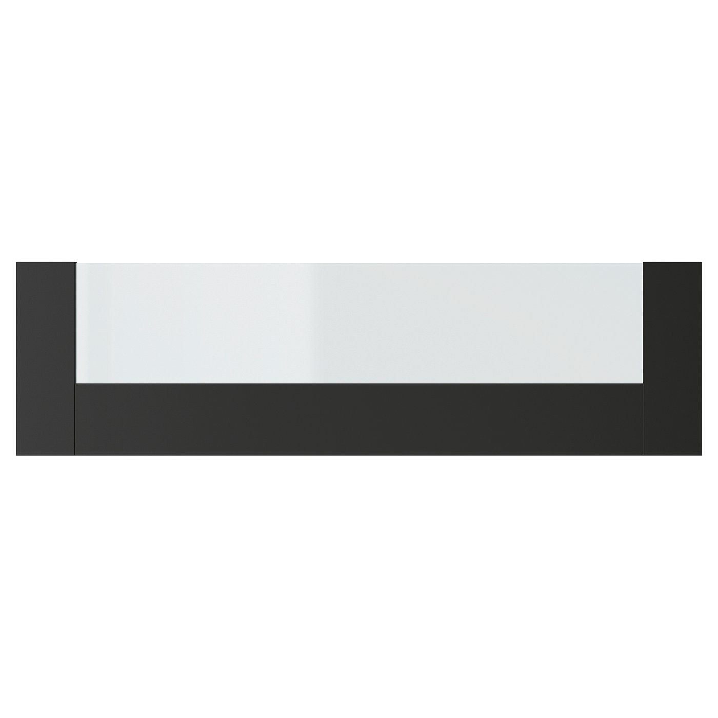 KNIVSHULT Drawer front, high - dark grey 80 cm