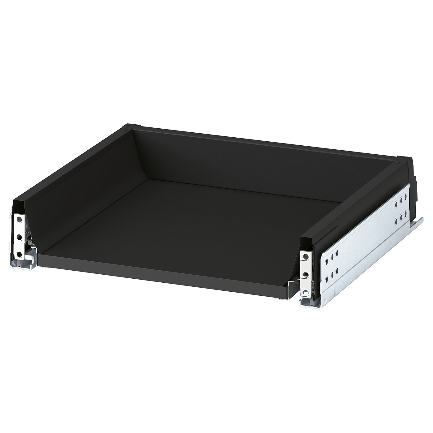 KNIVSHULT Drawer, low - dark grey 40x37 cm