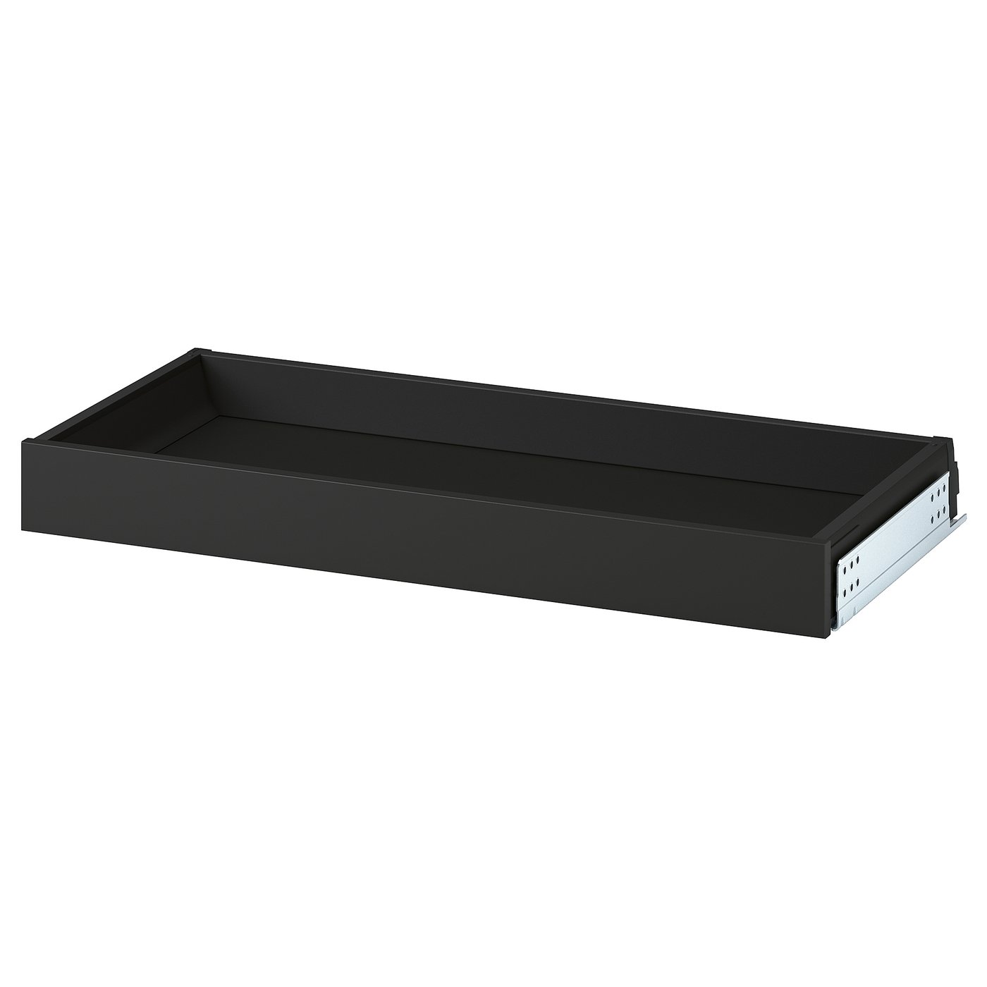 KNIVSHULT Low drawer with front 80x37x8 cm