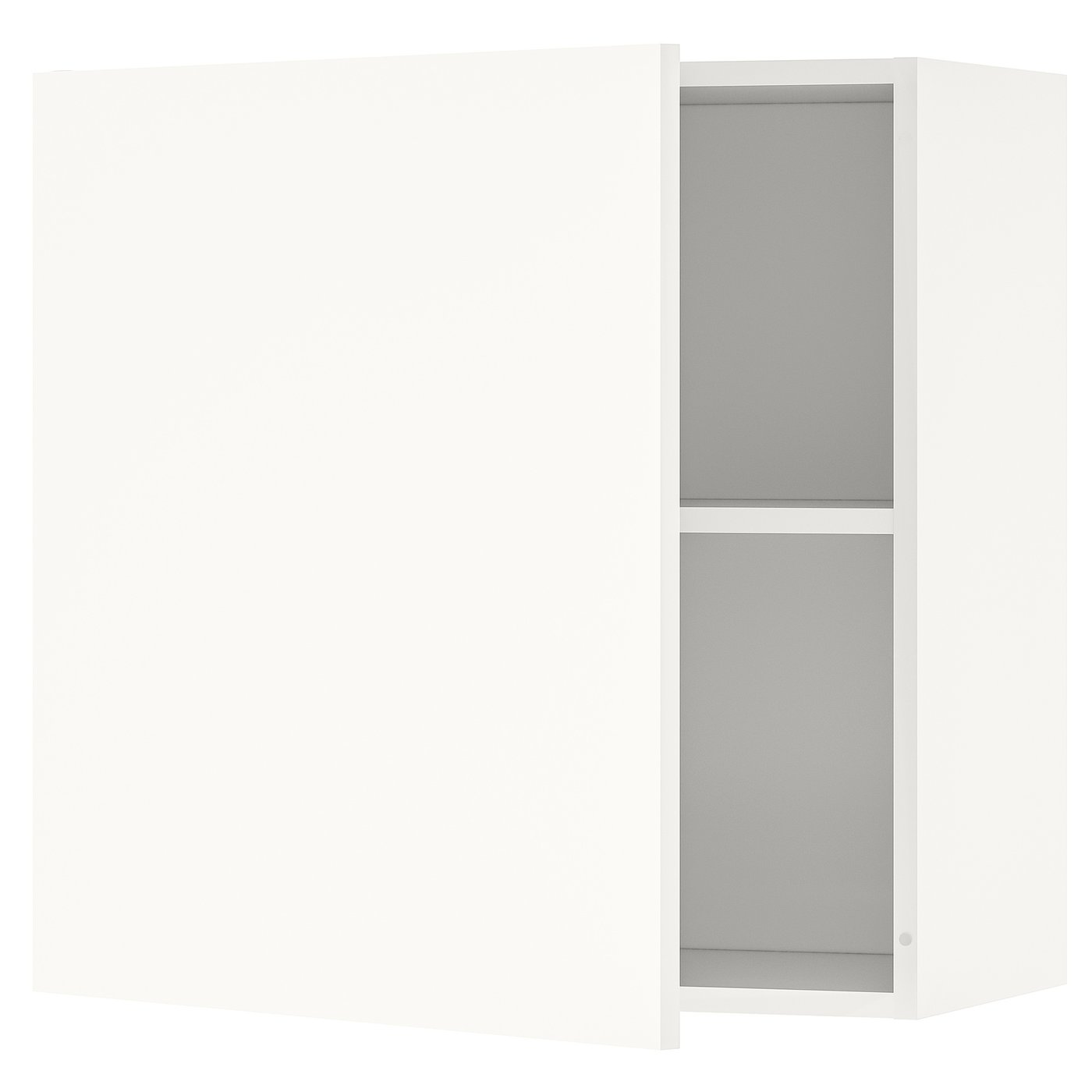 KNOXHULT Wall cabinet with door - white 60x60 cm