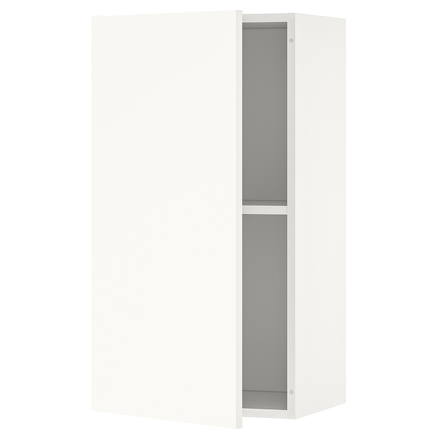 KNOXHULT Wall cabinet with door - white 40x75 cm