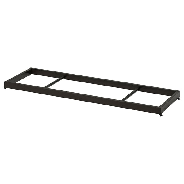 KOMPLEMENT Clothes rail, blackbrown, 100x35 cm IKEA