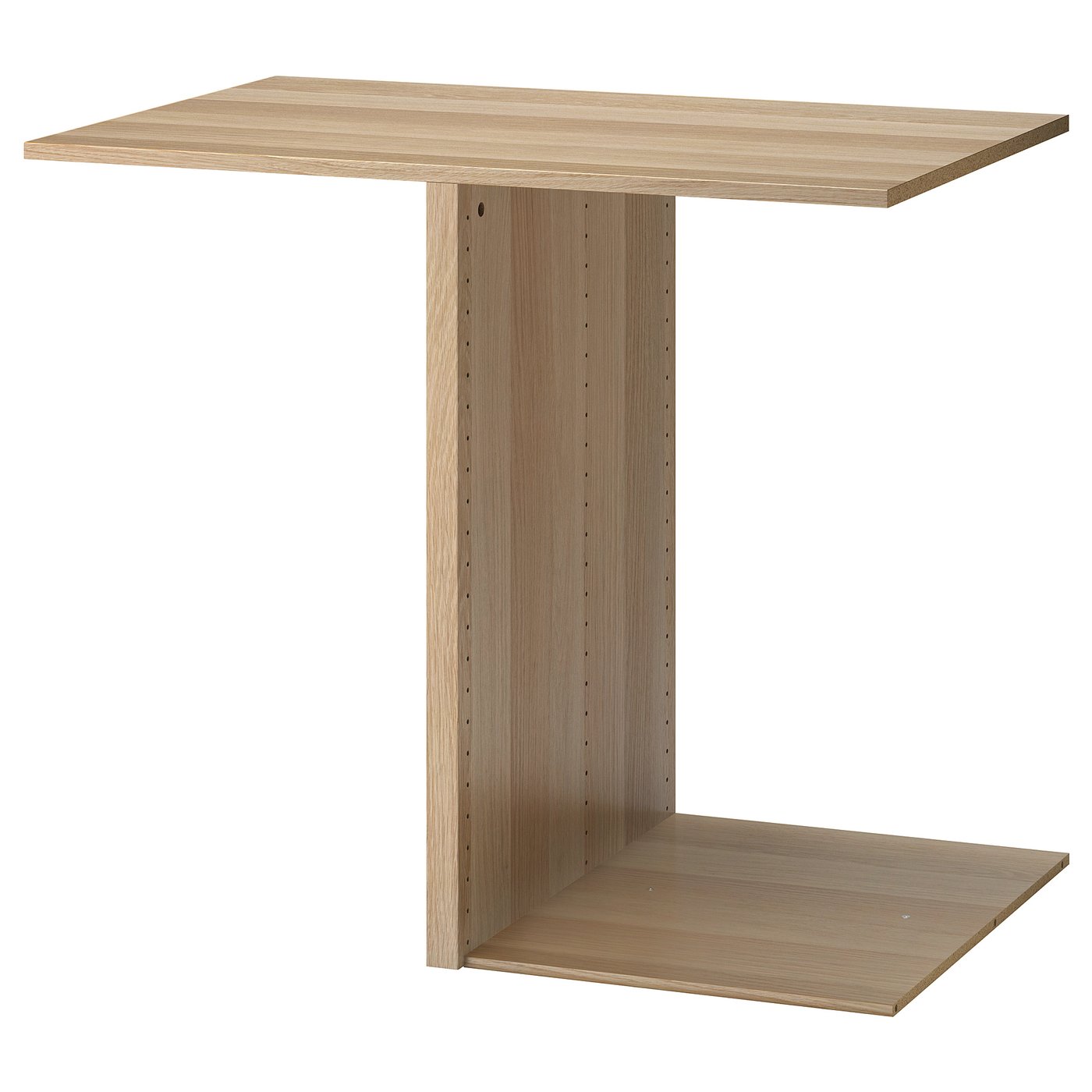 KOMPLEMENT Divider for frames - white stained oak effect 100x58 cm
