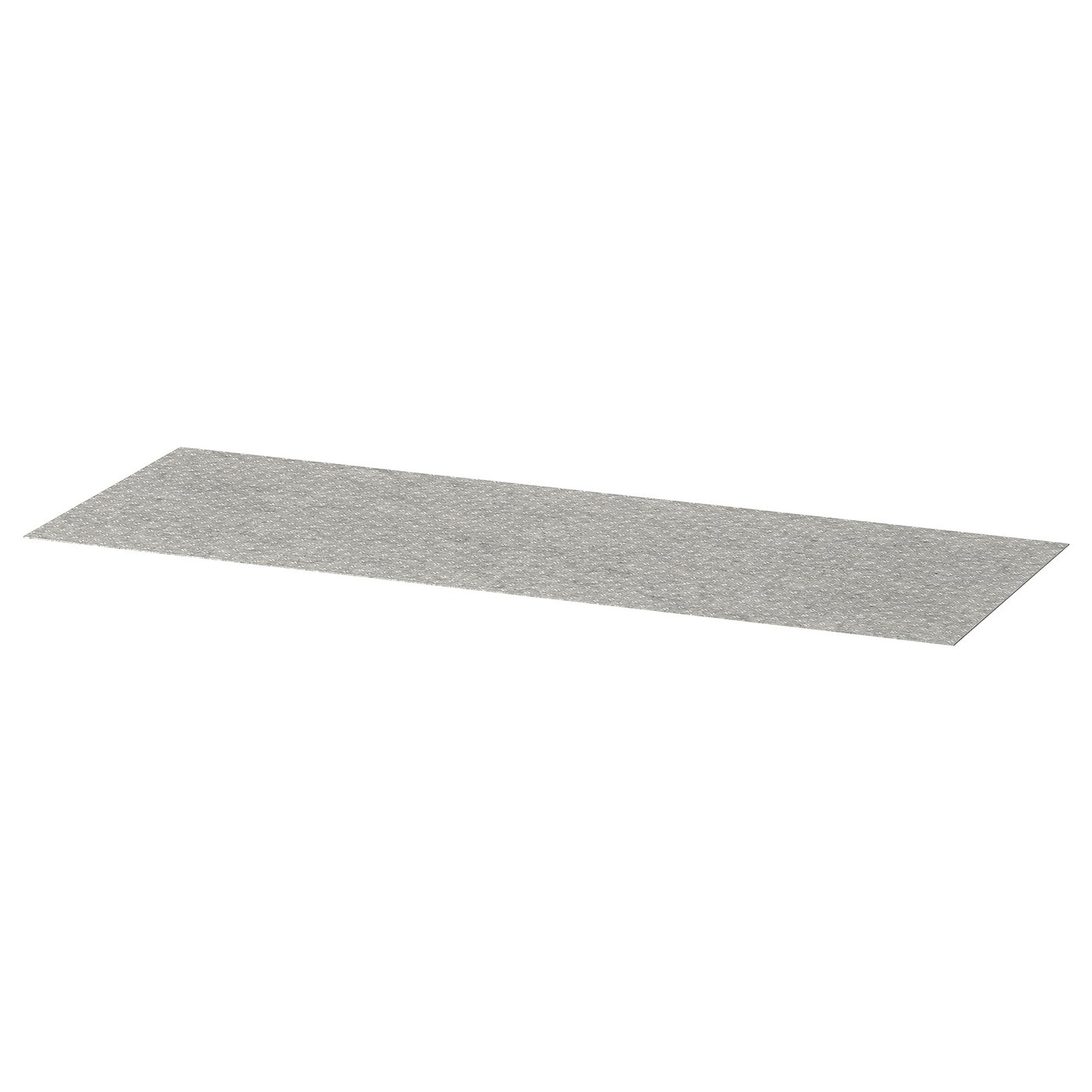 KOMPLEMENT Drawer mat - light grey patterned 90x30 cm