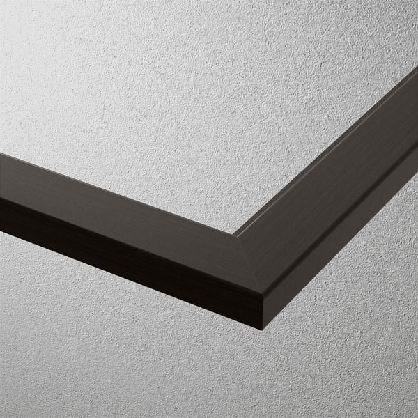 KOMPLEMENT Glass shelf, blackbrown, 100x58 cm IKEA
