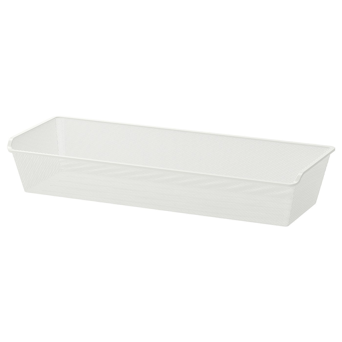 KOMPLEMENT Mesh basket - white 100x35 cm