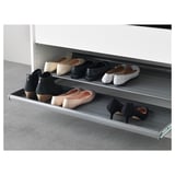 KOMPLEMENT Pull-out shoe shelf, dark grey, 100x58 cm