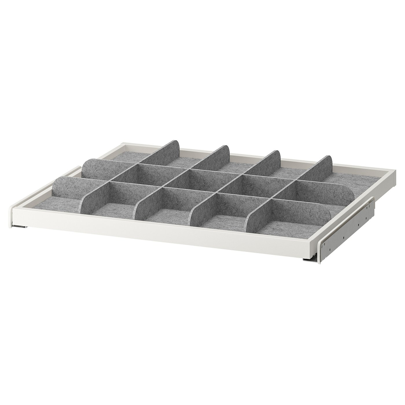 KOMPLEMENT Pull-out tray with divider 75x58 cm
