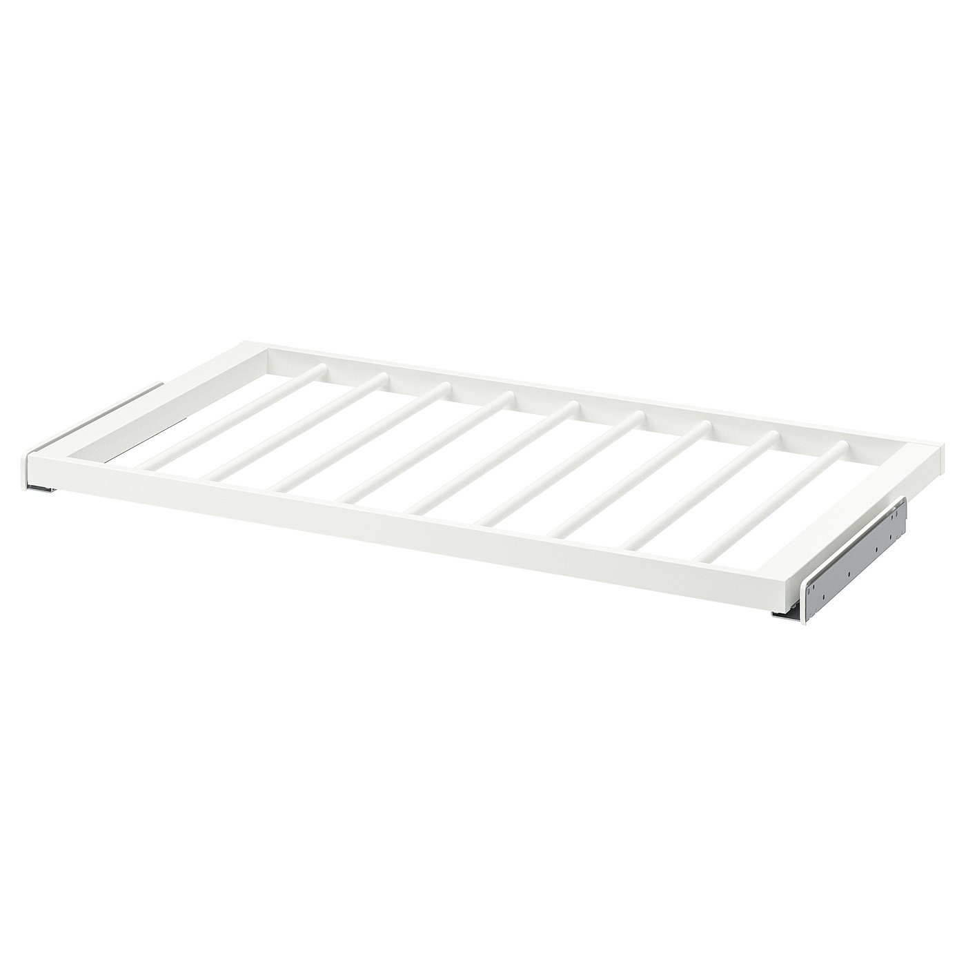 KOMPLEMENT pullout trouser hanger, white, 100x58 cm IKEA