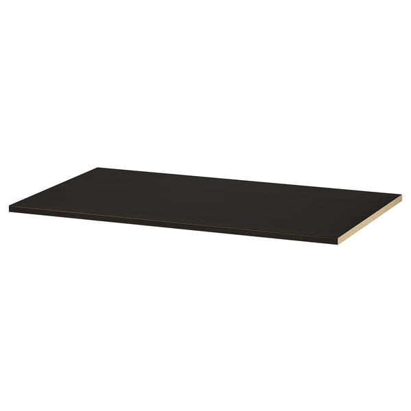 KOMPLEMENT Shelf, blackbrown, 100x58 cm IKEA