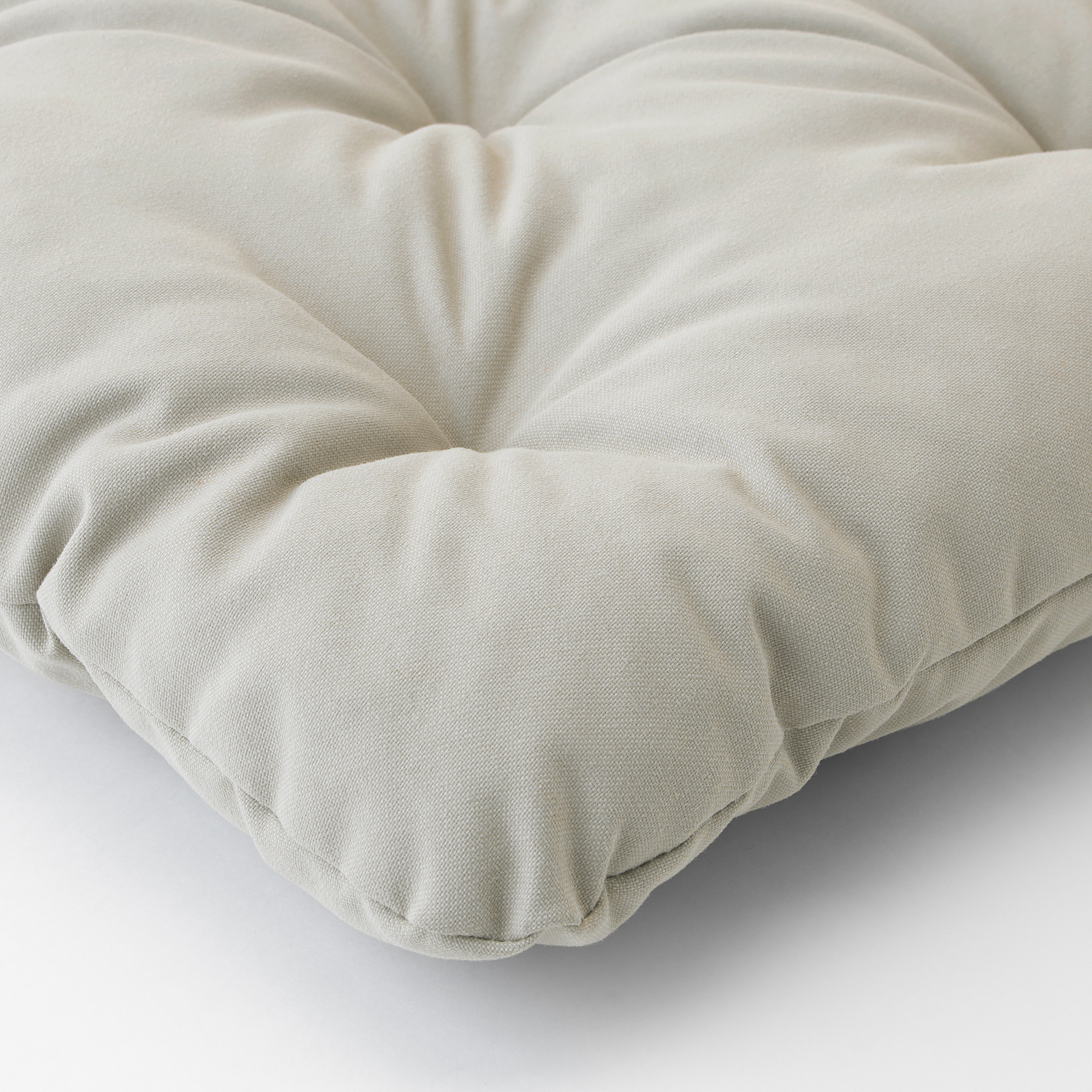 KUDDARNA Chair cushion, outdoor, grey, 36x32 cm IKEA