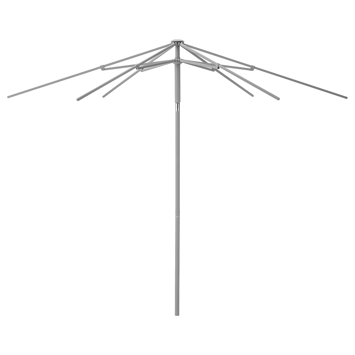 KUGGÖ parasol frame, tilting/grey, 300 cm IKEA