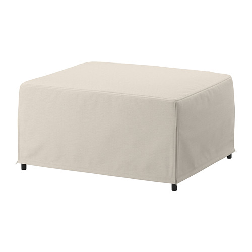 KUNGSHAMN Footstool module Idekulla beige IKEA