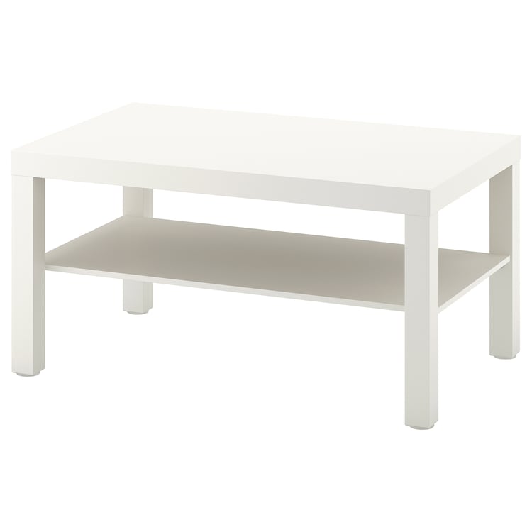 LACK Coffee table, white stained oak effect, 90x55 cm IKEA