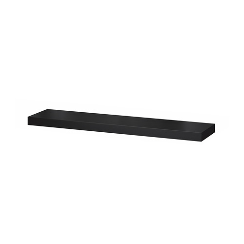 LACK Wall shelf blackbrown IKEA
