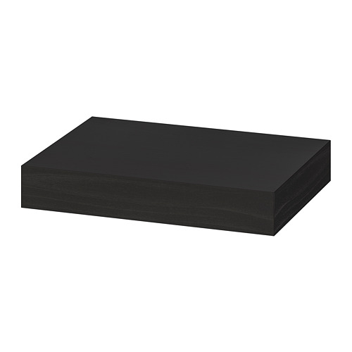 LACK Wall shelf blackbrown IKEA