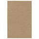 Displays a rectangular, beige and light-brown flatwoven rug, designed for both indoor and outdoor use.