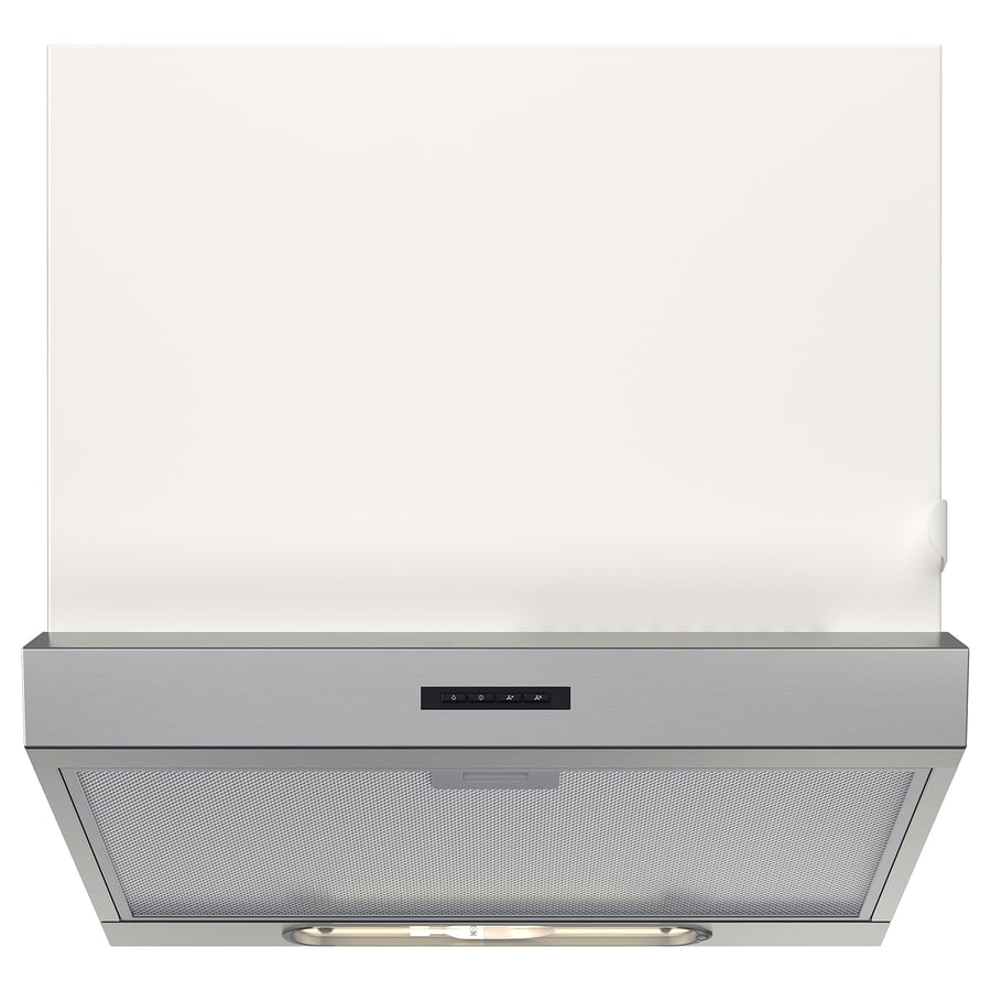 LAGAN Wall mounted extractor hood, stainless steel IKEA