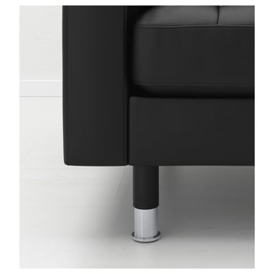 LANDSKRONA Leg, metal, 15 cm