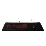 LÅNESPELARE Gaming mouse pad, black, 90x40 cm