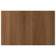 LAPPVIKEN Door/drawer front, brown/walnut effect, 60x38 cm