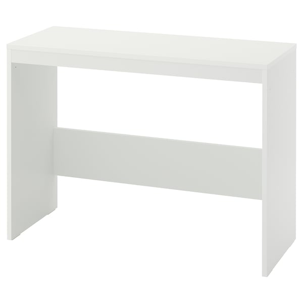 LASTARE Table, white, 100x42x74 cm